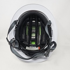 STUDSON SHK-1 Type II Full Brim Non-Vented Safety Helmet White, Third Party Logo