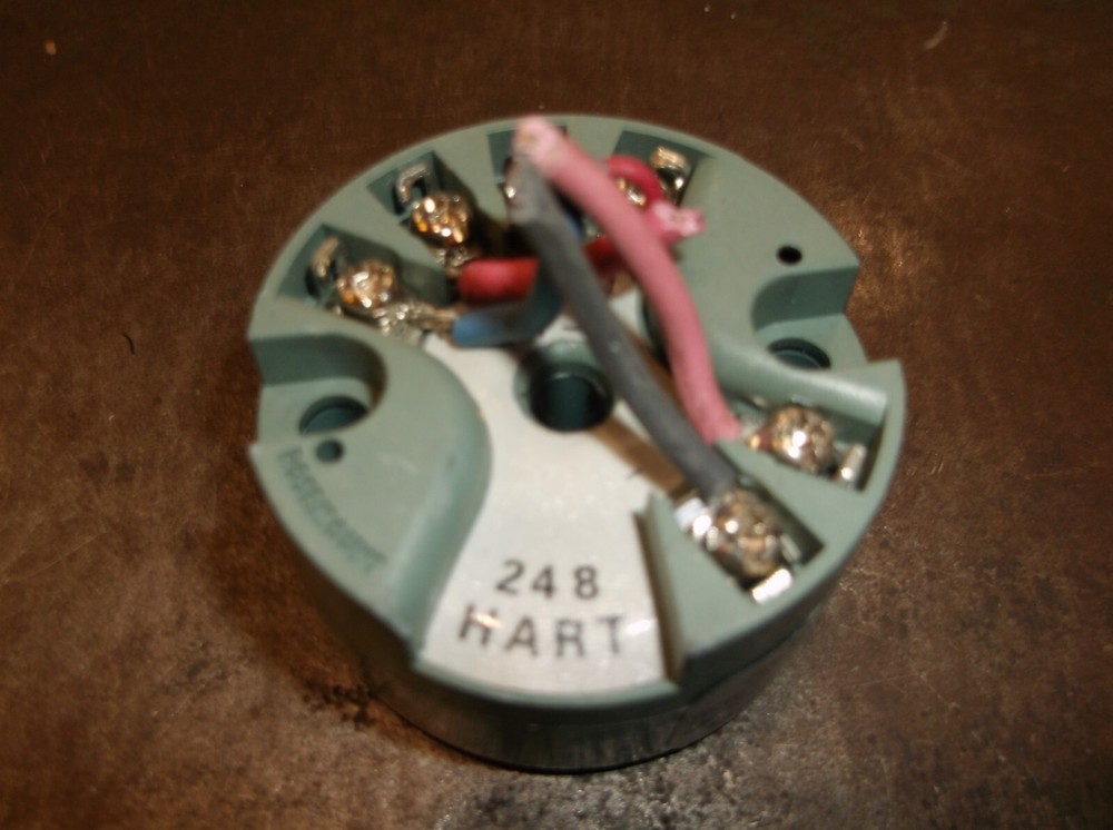 ROSEMOUNT 248HANAN0NSF6Q4 TEMPERATURE TRANSMITTER 0-400F RANGE (BIN139)