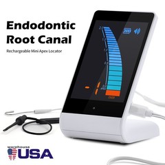Dental Cordless LED Endo Motor 16:1 Contra Angle/Apex Locator Root Canal Finder