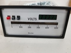 Weschler Instruments PH101 BarGraph Instrument 0-150vdc 120vac Scale 0-5250v