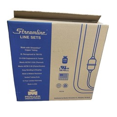 Mueller Industries 3/8 in. x 3/4 in. x 3/4 in. x 35 ft. Air Conditioner Line Set