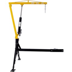 Hydraulic Receiver Hitch Crane 1000lb Cap Swivel 24-78in Lift Range