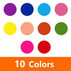 4200 PCS 3/4″ Colored Dot Stickers Round Color Coding Labels Self Adhesive Label