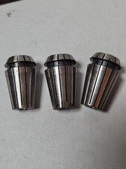 Southwick & Meister MPC 16SF collet set, USED.