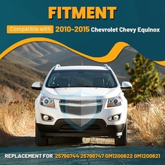 2010-2015 Chevy Equinox Black Chrome GM1200622​