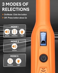 Rechargeable Metal Detector Pinpointer Adults Kids Full Waterproof 800mAh 360