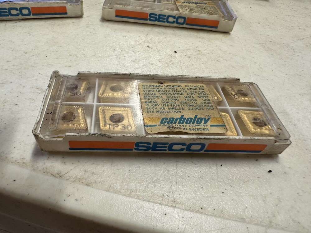 10 pcs. CNMG120416-M5 TP30 SECO INSERT