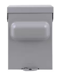 LOT OF 2 GE TF30RCP 240V 30A AC Disconnect Safety Switch – Gray