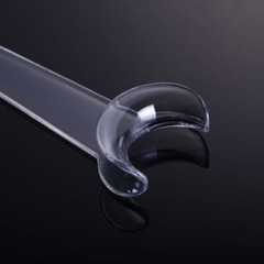 4Pcs Dental Intraoral Cheek Lip Retractor T-Shape Mouth Opener Clear S/L Size