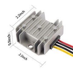 DC 48V/60V(10V~60V) to DC 5V 10A 50W Power Converter Regulator Protect Device