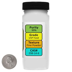 Potassium Bicarbonate [KHCO3] 99% USP Food Grade Powder 4 Oz in a Bottle USA
