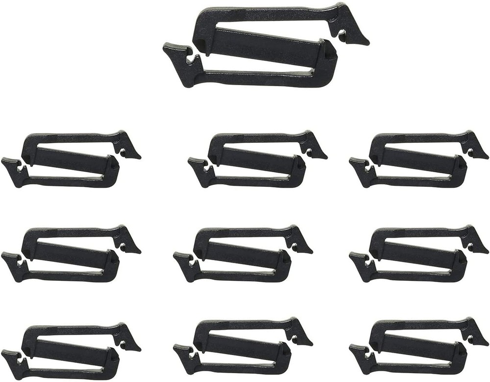Webbing Connecting Clip 10PCS 1 Inch Molle Webbing Connecting Clips Strap Buc…