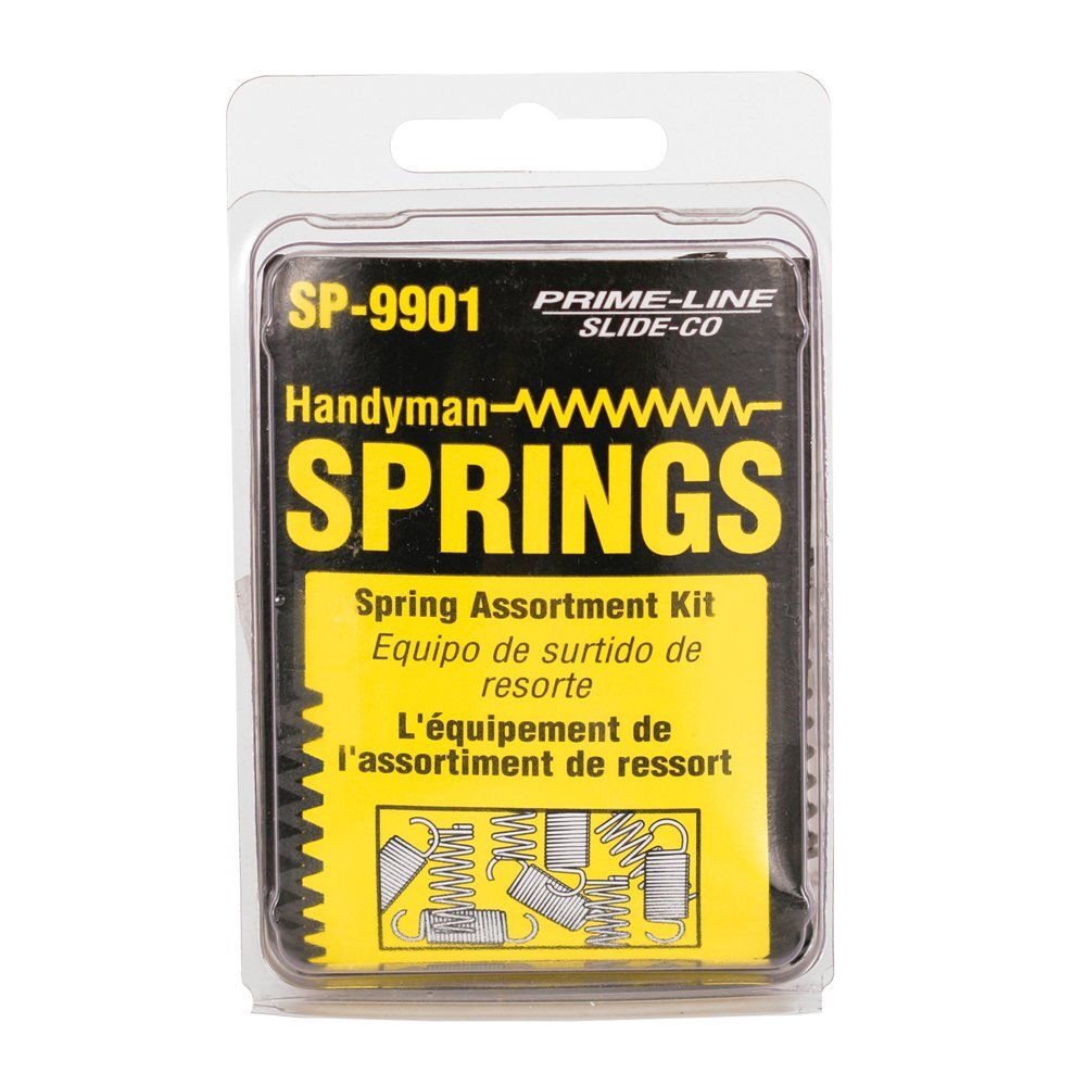 Sp 9901 Spring Assortment Spring Steel Construction Nickelplated Finish 20 Exten