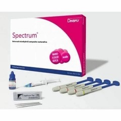 Dentsply Spectrum Composite Restorative Kit 4 Syringes + Bond 3.5ml + Etchant