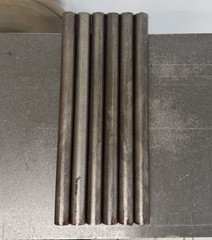 4130 Aircraft Grade Alloy Steel Round Bar 7/8″ Dia x 12″ Long (6 PC LOT)