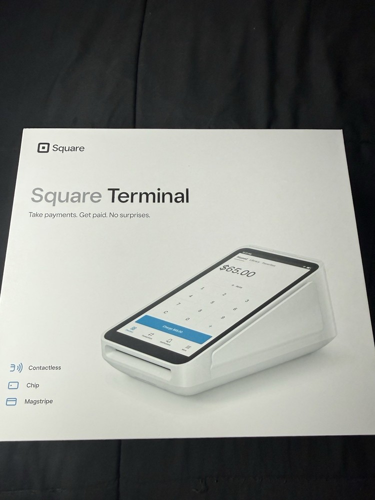 Square Terminal – Credit Card Machine | Mobile POS SPD2-01 🔥Sealed🔥