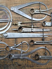 Vintage Calipers and Dividers Lot (16 Total)