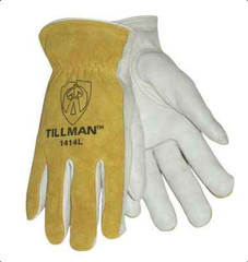 1 Pair Tillman Medium Top Grain Cowhide Drivers Style Gloves P/N 1414M