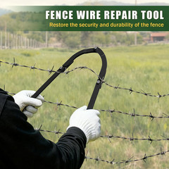 Fence Wire Repair Tool, Fence Fixer for Fence Repair, Barbed Wire Fence Stretche