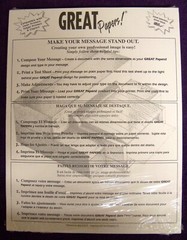 Stationary Paper Letterhead – Clouds (100 sheets) Laser-Inkjet Compatible Sealed