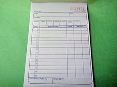 12X-2 Part Carbon Sales Order Books Receipt form 50 sets Invoice 4.25″ x 6.75″