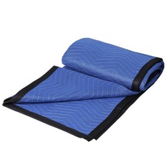 12 Heavy Duty Moving Packing Blankets Ultra Thick Pro 72″x80″ Furniture Pad Blue