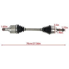 Front Left CV Axle Assembly for Camry Highlander Solara 2.4L 4342006221