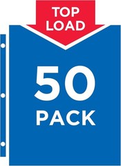 Avery Diamond Clear Heavyweight Sheet Protectors, Easy Load, 50 Document Protec
