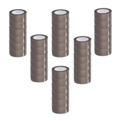 36 RLS 2″ x 110 Yards Brown Carton Sealing Packing Tape 1.75Mil Tan Packing Tape