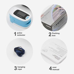 SPO2 promotion OXYMETRE SATUROMETRE POULS METRE ECG OXYMETER OLED CMS50NA