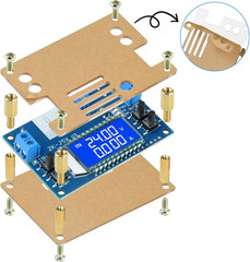 DC Adjustable Buck Converter,6.5-36V to 1.2V-32V 5A Adjustable Power Supply,5V
