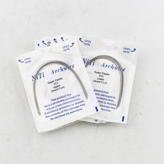 20 Pcs Dental Orthodontic Niti Arch Wire Round Super Elastic Upper+Lower 012-020