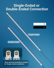 Sunco 10 Pack T8 10 Pack, ‎5 Cct in One (3000k, 3500k, 4000k, 5000k, 6000k)