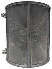 Bridgeport (Lot of 6) 249-DC 4″ EMT Rigid Zinc Set Screw Conduit Couplings