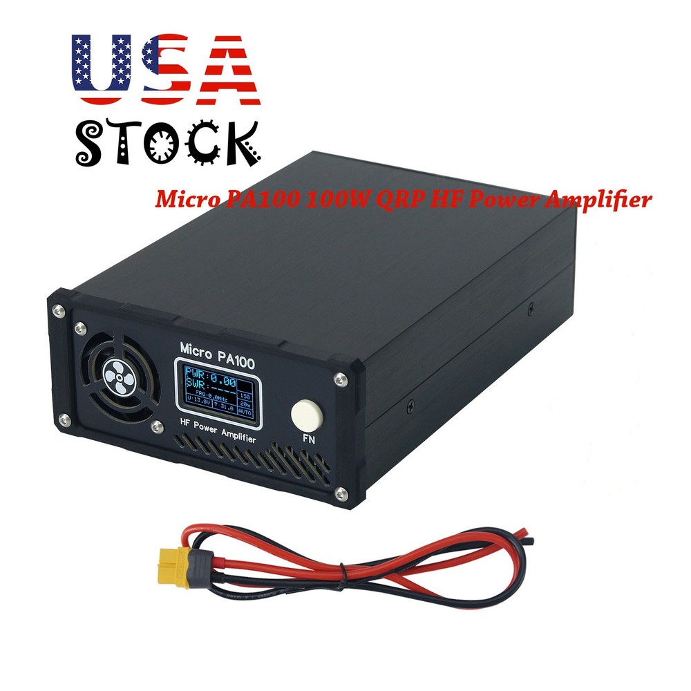 Micro PA100 100W QRP HF Power Amp Shortwave Radio Linear Power Amp US stock