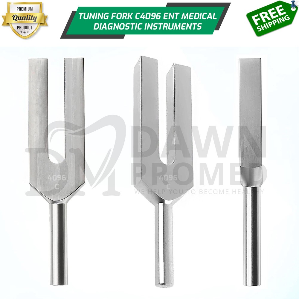 Tuning Fork For C 4096 ENT Healing Therapy Diagnostic Exam Medical Inst German G