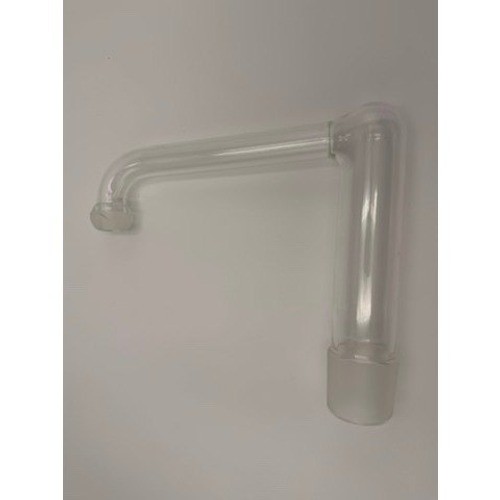 Glass Adapter Lab 35/20 Clear Excellent 90 Degree Right Angle Joint