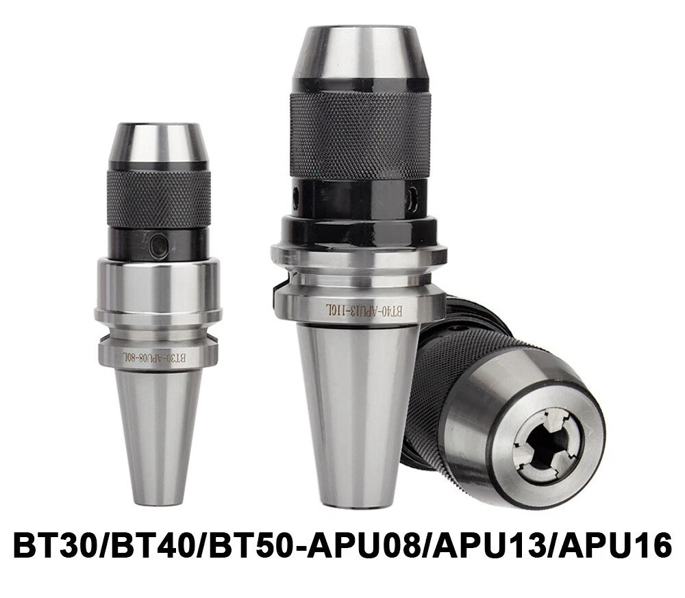 BT APU BT30 40 50 APU08 13 16 Self-tightening Tool Holder Automatic Drill Collet