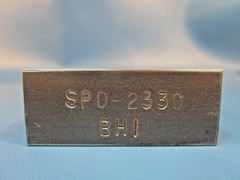 Parker Hydraulics Valve Subplate 2330, SPD Series, Manifold Block, SPD2330, USA