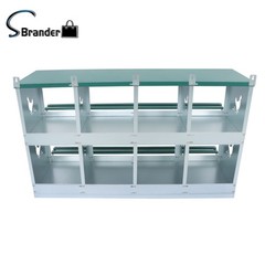 Easy To Install 8 Hole Metal Chicken Nesting Boxes For Chicken Hens Laying Eggs