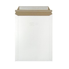 1000 – 7×9 White Rigid Stay Flats Self-Seal Cardboard Envelope Mailers 7″x9″