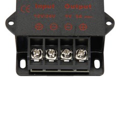 DC 12V/24V to DC 5V 5A 25W Converter Step Down Voltage Reducer Buck Converter