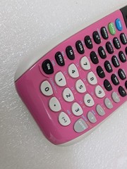 Texas Instruments TI-84 Plus C silver edition Graphing Calculator w/ pink cover