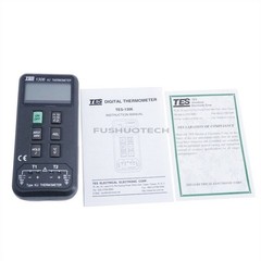 TES-1306 Handheld Type K.J. Digital Thermometer Input Thermometer ax *mp