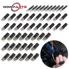 100PCS 1/2/3 Pin Plug-In Quick Wire Connectors Kit Reusable Clamp Terminal Block