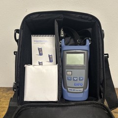 EXFO FPM-300 Fiber Optic Power Meter w/ Case & Adapter With FOA-54