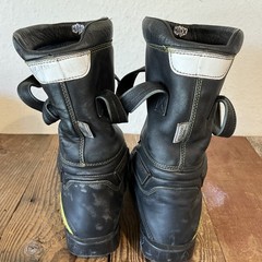 PAIR HAIX FIRE HERO MENS SIZE 7.5 FIREFIGHTING BOOTS LEATHER