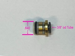 SMC Cartridge Fitting 3/8 Accuair VU4, Air Lift 3S, 3P, 3H Replacement 6 Pack
