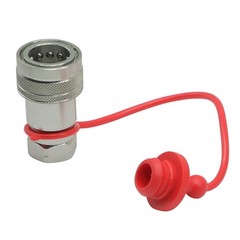 Hydraulic Coupler Quick Connect Coupling 2Sets Ball Pioneer Style 1/2″ NPT New