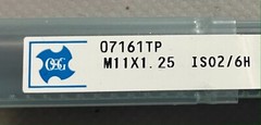 OSG 11mm x 1.25 Coolant-Thru tap TiN Coated VC10